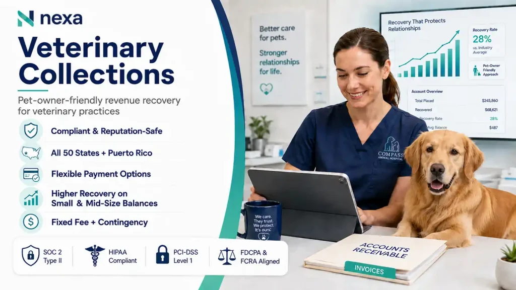 Veterinary collection agency helping animal hospitals and clinics recover unpaid patient balances