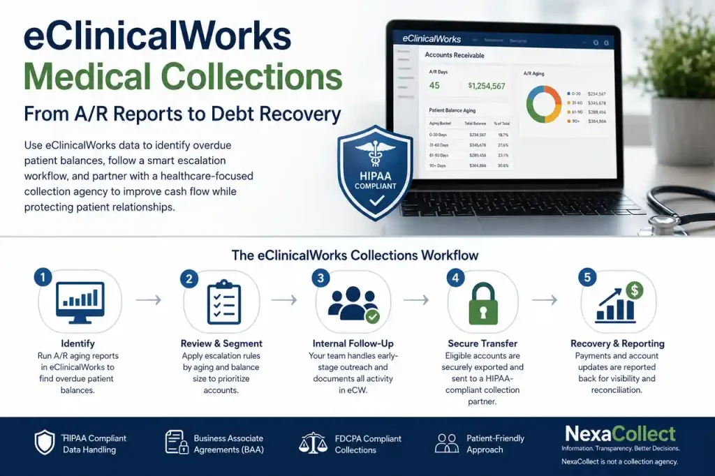 eClinicalWorks & Medical Collections: Turning Your A/R Dashboard Into Real Cash